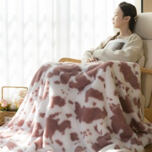 Super Comfort Oversized Warm Thick Bubble Plush Rabbit Faux Fur Blanket,Luxury Faux Rabbit Fur Blanket See reviews