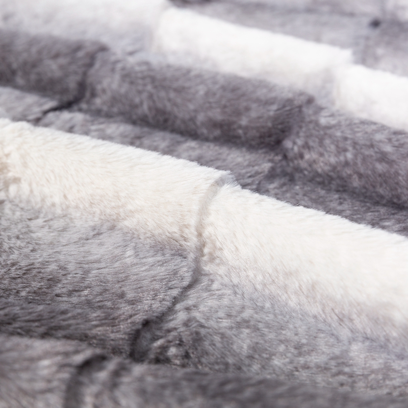 Luxury FAUX Fur Rabbit Plush Velvet Warm Thick Winter Blankets and Throws Luxury Bed Sherpa Blanket - Image 6