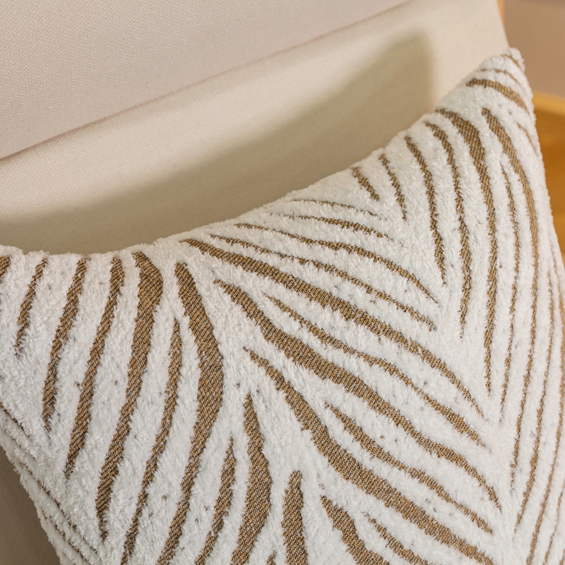Modern Nordic style zebra print living room sofa chair pillow homestay hotel bedroom pillow wholesale - Image 3