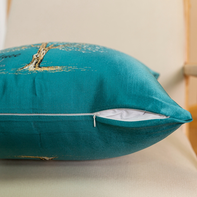 Luxury Pillow Cover with Smooth, Cool, Soft Embroidered Pillowcase Cushion Cover, Office Waist Protection, Bedroom Home Decor - Image 5