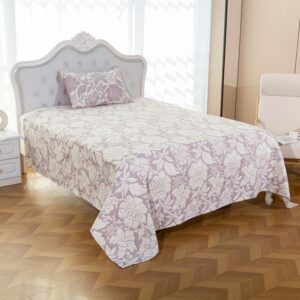 Eco-Friendly Bamboo 100% POLY Quilting Throw Comforter Bed Covers with Home Bedroom Using Bed