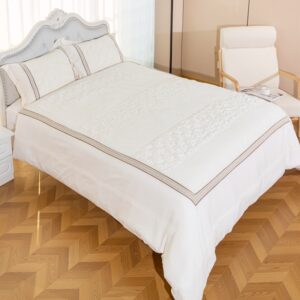 Highly Comfortable Customize Quilting Design Hotel Quilt Set King Size Bedding Set Wholesale with Home Bed