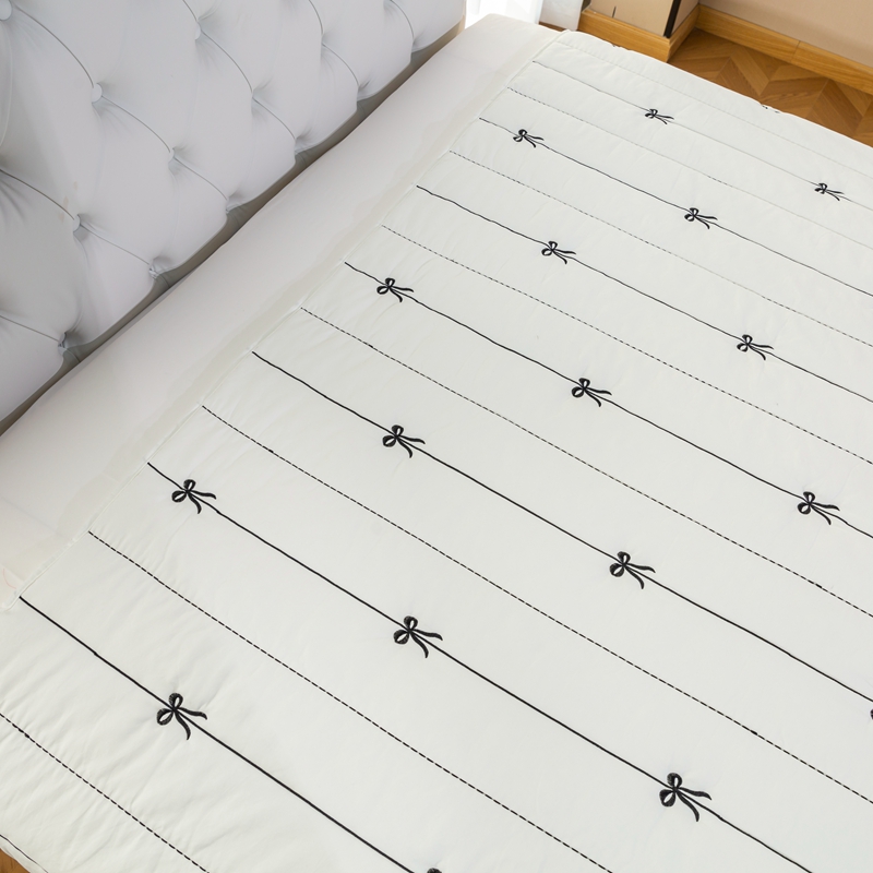 Special Price Customize Everyday Useful Bed Covers Pad Luxury Sleeping 100% Poly for Bedroom Bed - Image 4