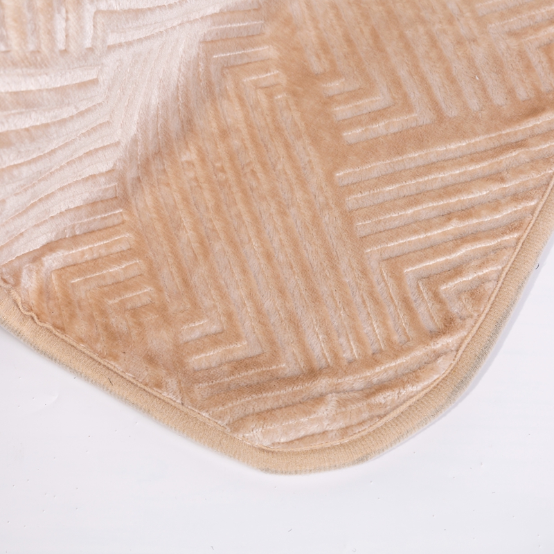 Hot Selling Solid Color Flange Entrance Rug, Anti slip Floor Mat, Washable Design, Suitable for Home Offices - Image 3