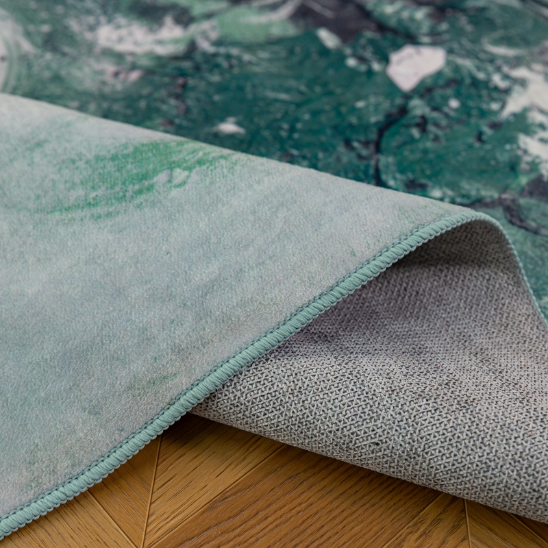 2026 Hot Selling Wave Pattern Fresh Rug Soft Carpet for Living Room and Pffice Use Soft Thick Washable Carpet - Image 3