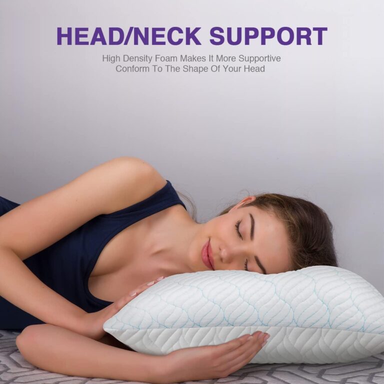 Cooling Comfort and Ergonomic Support: Washable Memory Foam Pillow for Modern Sleep Solutions