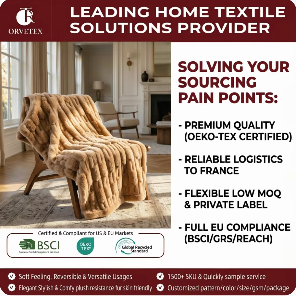 Orvetex 100% Polyester Fiber Anti Pilling Flannel Blanket Flame Retardant for Home, Office, and Outdoor Use - Image 2