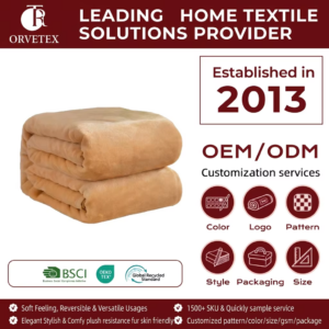 100% Polyester Soft Warm Throw Solid Color Flannel Blanket for Home and Office