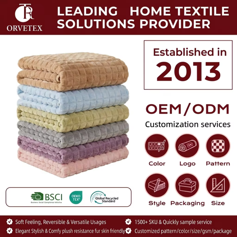 Blanket Manufacturing Process: From Fabric Selection to Finished Product