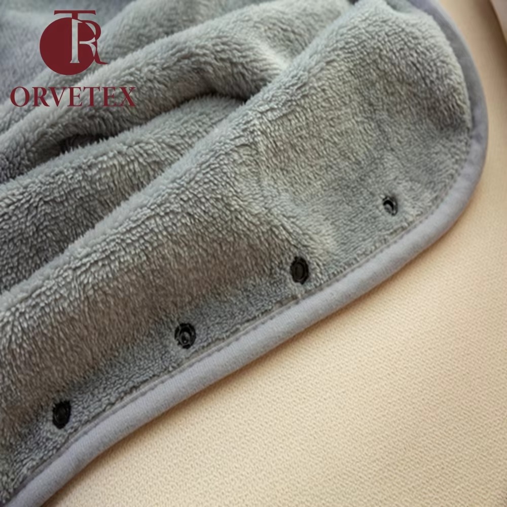 Orvetex Soft Office Wearable Thick Flannel Printed European and American Style Multifunctional - Image 5