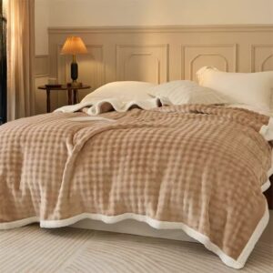 Ultra Soft Premium Flannel Blanket for Winter Warmth Cozy Fleece Throw Blanket for Bed and Couch